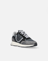 Sneakers aus Veloursleder mit Logo - | Pinko