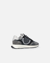 Sneakers aus Veloursleder mit Logo - | Pinko