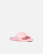 Rubber slip-on sandals with Love Birds maxi logo - | Pinko
