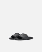 Rubber slip-on sandals with Love Birds maxi logo - | Pinko