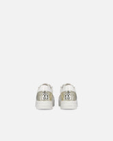 Leather sneakers with logo - White | Pinko