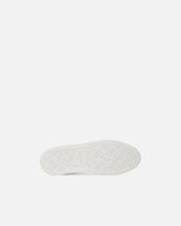 Leather sneakers with logo - White | Pinko
