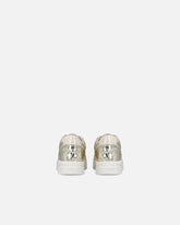 Laminated sneakers with logo - Beige | Pinko
