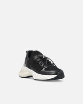 Sneakers in Strick mit Schnürsenkeln und Kordelstopper - | Pinko