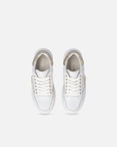 Leather sneakers with Love Birds logo - | Pinko