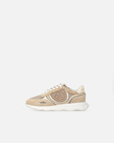 Sneakers aus Netzmesh und Veloursleder mit Logo Love Birds - | Pinko