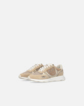 Sneakers aus Netzmesh und Veloursleder mit Logo Love Birds - | Pinko