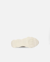 Mesh and suede sneakers with Love Birds logo - | Pinko