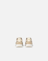 Mesh and suede sneakers with Love Birds logo - | Pinko