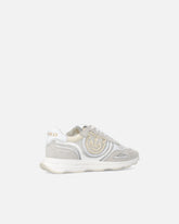 Sneakers aus Netzmesh und Veloursleder mit Logo Love Birds - | Pinko
