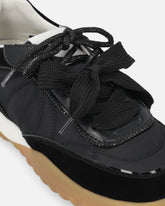 Sneakers with double laces - | Pinko