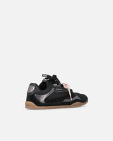 Sneakers with double laces and logo details - Black | Pinko