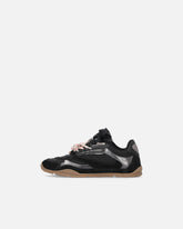 Sneakers with double laces and logo details - Black | Pinko