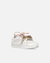 Sneakers mit doppelten Schnürsenkeln, Kristall und Charm - | Pinko