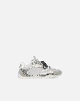Sneakers mit Pythonprint und doppelten Schnürsenkeln - | Pinko