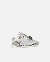 Sneakers mit Pythonprint und doppelten Schnürsenkeln - | Pinko