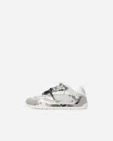 Python-print sneakers with double laces - | Pinko