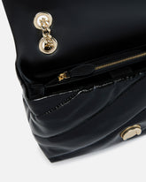 Kleine Tasche Love Bag Puff aus gestepptem Lackleder mit Schulterriemen PINKO Galleria -  | Pinko