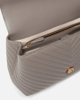 Große Handtasche Lady Love Bag Puff Chevron -  | Pinko