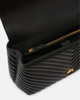 Große Handtasche Lady Love Bag Puff Chevron -  | Pinko