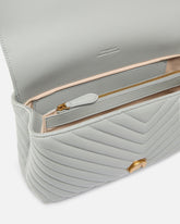 Medium handbag Love Bag Puff Chevron in nappa leather -  | Pinko