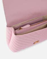 Mini handbag Lady Love Bag Puff Chevron -  | Pinko