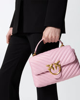 Mini handbag Lady Love Bag Puff Chevron -  | Pinko