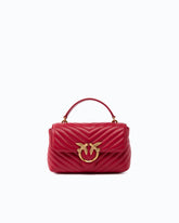 Mini handbag Lady Love Bag Puff Chevron -  | Pinko