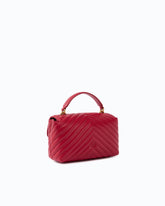 Mini handbag Lady Love Bag Puff Chevron -  | Pinko
