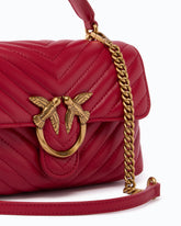 Mini handbag Lady Love Bag Puff Chevron -  | Pinko