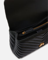 Medium handbag Lady Love Bag Puff Chevron -  | Pinko