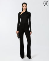 Flared full Milano trousers -  | Pinko