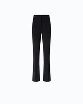 Flared ponte-knit trousers -  | Pinko