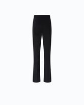 Flared ponte-knit trousers -  | Pinko