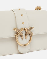 Kleine Umhängetasche Love Bag One Simply aus Leder -  | Pinko