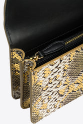 Mini Love Bag One Reptil Metallic PINKO Galleria -  | Pinko