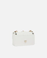 Kleine Umhängetasche Love Bag mit Nieten aus Perlmutt PINKO Galleria -  | Pinko