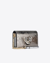 Mini Love Bag Click Reptil gestanzt PINKO Galleria -  | Pinko