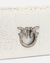 Mini-Umhängetasche Love Bag aus Reptilleder mit Folie PINKO Galleria -  | Pinko