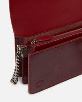 Umhängetasche Mini Love Bag aus glänzendem Reptilleder PINKO Galleria -  | Pinko