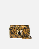 Mini Love Bag Umhängetasche mit Leopardenmuster PINKO Galleria -  | Pinko