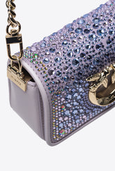 PINKO Galleria full-rhinestone Micro Love Bag Click -  | Pinko
