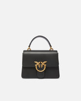 Mini handbag Love Bag Top Handle in leather -  | Pinko