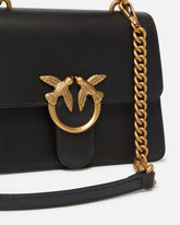 Mini handbag Love Bag Top Handle in leather -  | Pinko