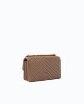 Small shoulder bag Love Bag One Chevron - Beige | Pinko