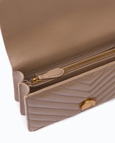 Small shoulder bag Love Bag One Chevron - Beige | Pinko