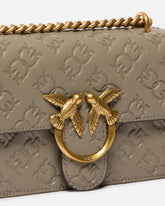 Love Bag mini crossbody bag with imprimé logo -  | Pinko