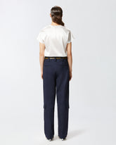 Satin blouse with cap sleeves -  | Pinko