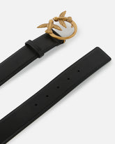 Breiter Ledergürtel Love Birds 4cm -  | Pinko