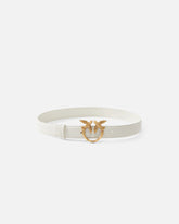 Love Birds leather belt 3cm -  | Pinko